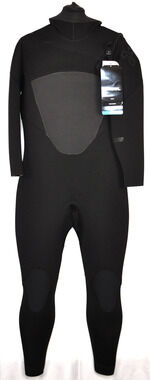 Men's XCEL Axis Chest Zip 5/4mm Hooded Full Wetsuit Black XL Short NEW With Tags